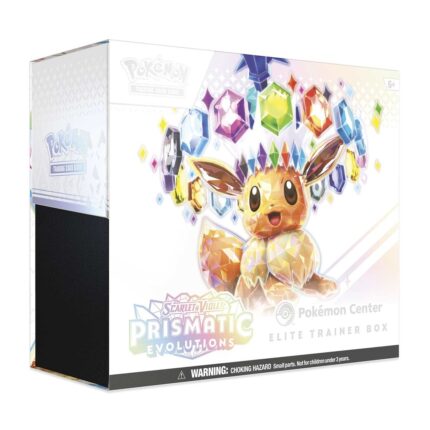 Prismatic Evolutions Pokémon Center Elite Trainer Box, Espeon Pin & Playmat Bundle